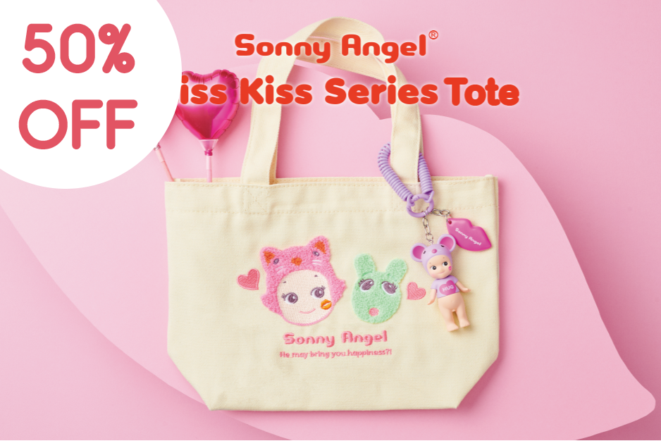 Sonny Angel Tote Bag Kiss Kiss main image 0