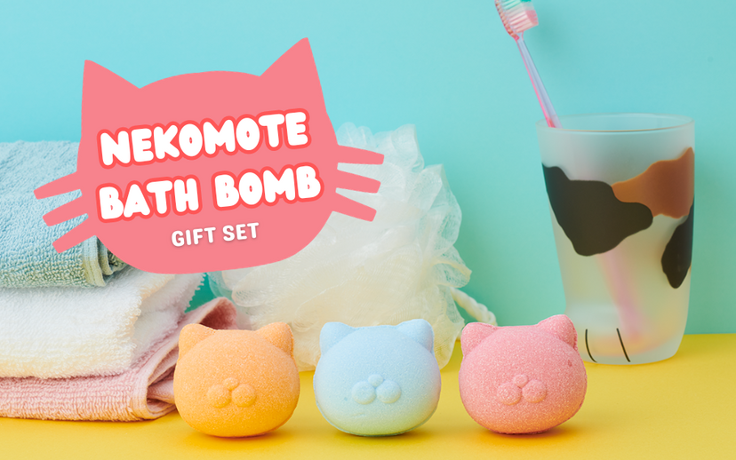 NekoMote Bath Bomb Gift Set