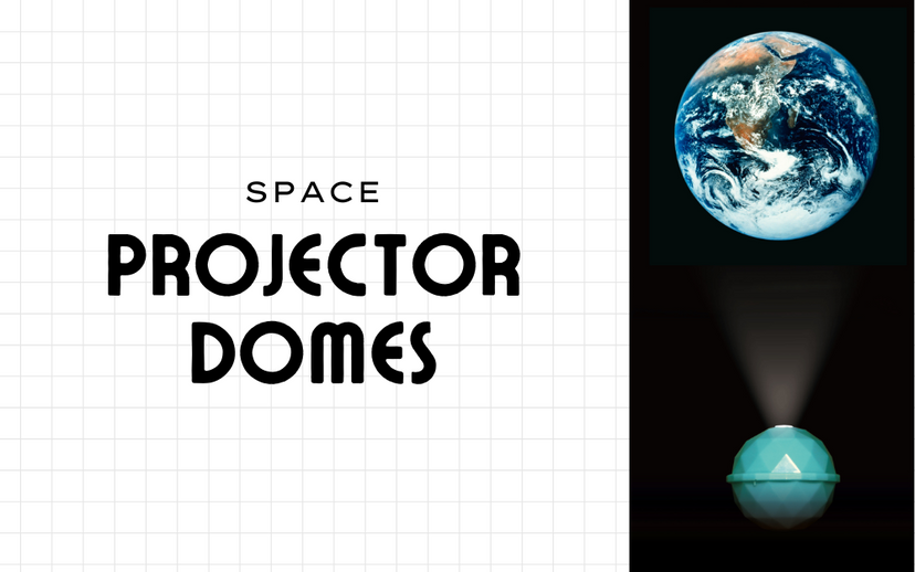 Space Projector Domes