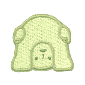 SMISKI Embroidery Sticker - Peeking 2 (1 Piece)
