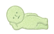 SMISKI Embroidery Sticker - Lounging (1 Piece)