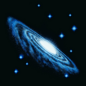 Projector Dome - Spiral Galaxy (Navy)