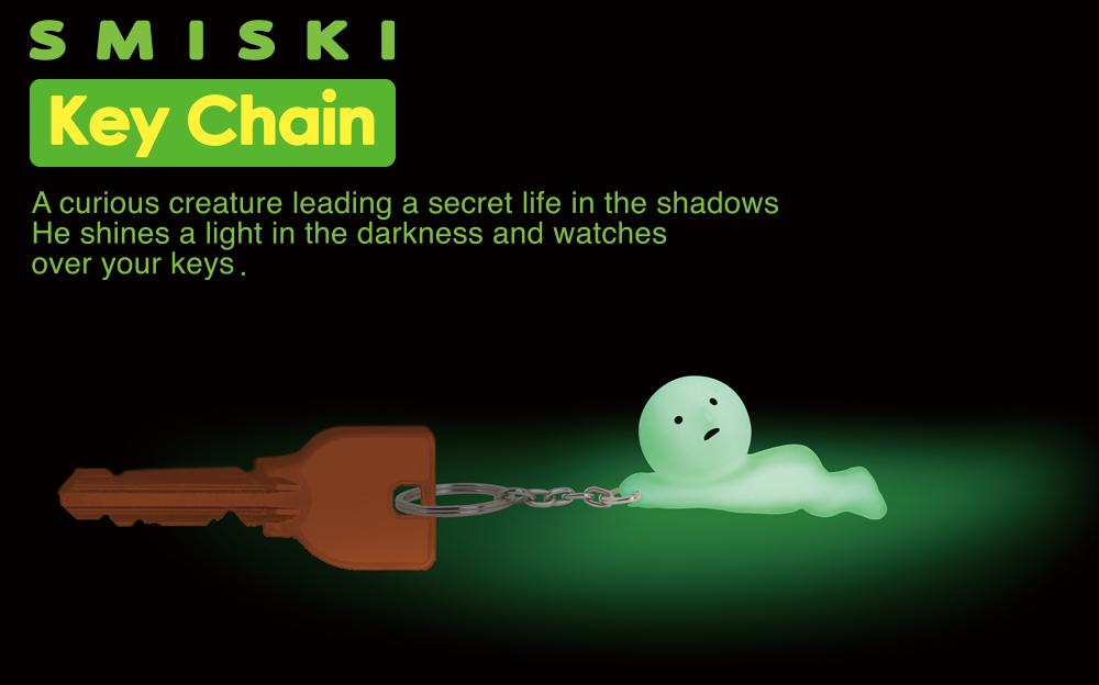 Smiski Glow in the Dark Keychains - myplasticheart