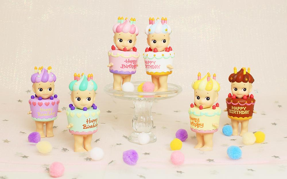 ソニーエンジェル SonnyAngel Birthday Cakeシリーズ Authentic Sonny Angel Birthday Series mini figure Yellow